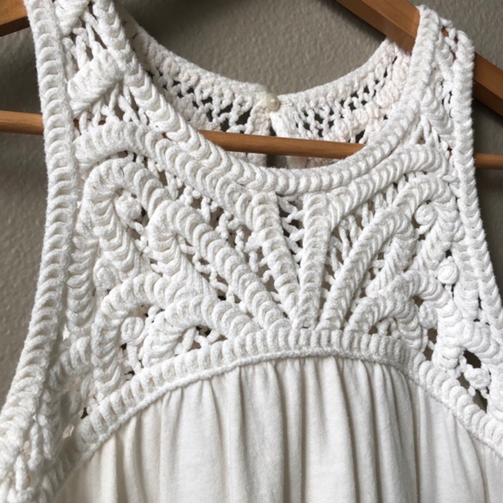 Loft Crocheted Tank Top